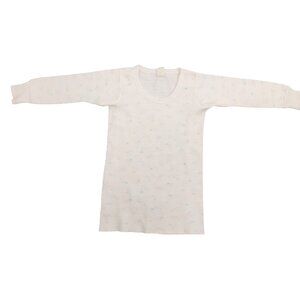 Vintage Baby Curity Thermal Long John Shirt XL 33-38 Lbs Shooting Stars Cotton